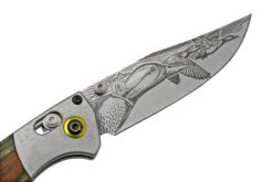 Benchmade Mini Crooked River Mallard Limited Edition Artist Series 15085-2203, Jagdtaschenmesser, Casey Underwood Design -Böker || Spyderco || Cold Steel Verkaufsgeschäft BE15085 2203 05 benchmade