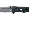 Benchmade 275GY-1 Sibert Adamas Schwarz G10, Tungsten Grey Taschenmesser, Shane Sibert Design