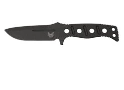 Benchmade 375BK-1 Kobaltschwarz, Sibert Adamas Feststehendes Messer, Shane Sibert Design