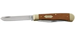 Case Trapper, Smooth Natural Canvas Micarta, 23690, 10254 SS, Taschenmesser