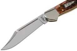 Case Mini Copperlock Brown Bone, Peach Seed Jig, 42655, 61749L Rostfrei, Taschenmesser -Böker || Spyderco || Cold Steel Verkaufsgeschäft CE42655 03 case
