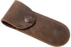 Case Soft Leather Sheath Medium, Dunkelbraun 50003 Lederetui