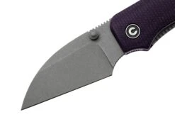 Civivi Baby Banter Wharncliffe C19068SC-2, Nitro-V, Purple Micarta, Taschenmesser, Ben Petersen Design -Böker || Spyderco || Cold Steel Verkaufsgeschäft CIC19068SC 2 03 civivi