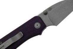 Civivi Baby Banter Wharncliffe C19068SC-2, Nitro-V, Purple Micarta, Taschenmesser, Ben Petersen Design -Böker || Spyderco || Cold Steel Verkaufsgeschäft CIC19068SC 2 05 civivi