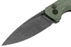 Civivi Altus C20076-DS1 Damascus, Grünes Micarta Taschenmesser -Böker || Spyderco || Cold Steel Verkaufsgeschäft CIC20076 DS1 03 civivi