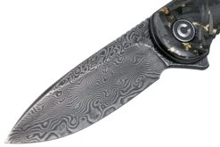 Civivi Elementum C907C-DS1 Damascus, Shredded Gold Carbonfaser Taschenmesser 10 Civivi Elementum C907C-DS1 Damascus, Shredded Gold Carbonfaser Taschenmesser -Böker || Spyderco || Cold Steel Verkaufsgeschäft CIC907C DS1 03 civivi