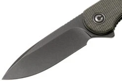 Civivi Elementum C907Z Schwarz, Dunkelgrünes Micarta Taschenmesser -Böker || Spyderco || Cold Steel Verkaufsgeschäft CIC907Z 03 civivi