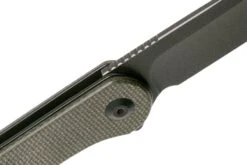 Civivi Elementum C907Z Schwarz, Dunkelgrünes Micarta Taschenmesser -Böker || Spyderco || Cold Steel Verkaufsgeschäft CIC907Z 06 civivi