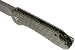 Civivi Elementum C907Z Schwarz, Dunkelgrünes Micarta Taschenmesser -Böker || Spyderco || Cold Steel Verkaufsgeschäft CIC907Z 07 civivi