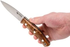 Casström No. 10 Swedish Forest Knife Curly Birch, 14C28N Flat Grind 13118 -Böker || Spyderco || Cold Steel Verkaufsgeschäft CM13118 06 casstrom cm13118 06