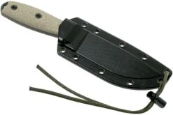 ESEE Model 4 Schwarze Klinge 3D Grünes Canvas Micarta Survivalmesser 4PB-017 Schwarze Scheide + Gürtelclip -Böker || Spyderco || Cold Steel Verkaufsgeschäft EE 4PB 017 06 esee knives