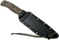 ESEE Model 6 Desert Tan Klinge 3D Kojoten-Schwarzes G10 Survivalmesser 6PDT-005 Schwarze Scheide + Klemmplatte -Böker || Spyderco || Cold Steel Verkaufsgeschäft EE 6PDT 005 06 esee knives