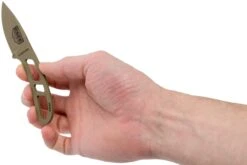 ESEE Candiru Dark Earth CAN-DE Halsmesser Mit Schwarzer Scheide + Gürtelclip -Böker || Spyderco || Cold Steel Verkaufsgeschäft EE CAN DE 05 esee knives v201901