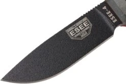 ESEE Model 4 Schwarze Klinge, Grauer Handgriff 4P-MB Inkl. Coyote Scheide + Clip Und MOLLE-back -Böker || Spyderco || Cold Steel Verkaufsgeschäft EE ESEE 4P MB 03 esee knives ee esee 4p mb 03