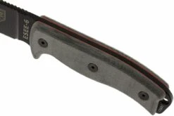 ESEE Model 6 Schwarze Klinge, Grauer Handgriff 6P-KO Survivalmesser Ohne Scheide -Böker || Spyderco || Cold Steel Verkaufsgeschäft EE ESEE 6P KO 04 esee knives model 6 ee esee 6p ko d4