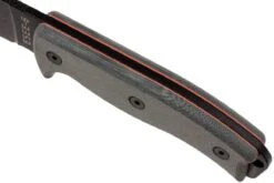 ESEE Model 6 Schwarze Klinge, Grauer Handgriff 6P Inkl. Braune Scheide + Gürtelclip -Böker || Spyderco || Cold Steel Verkaufsgeschäft EE ESEE 6P 05 esee knives ee esee 6p 05