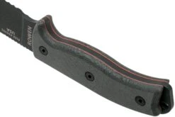 ESEE Model 6 Tactical Gunsmoke, Grauer Handgriff 6S-TG Mit Schwarzer Scheide + Gürtelclip -Böker || Spyderco || Cold Steel Verkaufsgeschäft EE ESEE 6S TG 04 esee knives