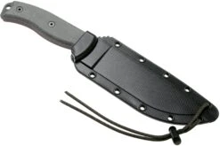 ESEE Model 6 Tactical Gunsmoke, Grauer Handgriff 6S-TG Mit Schwarzer Scheide + Gürtelclip -Böker || Spyderco || Cold Steel Verkaufsgeschäft EE ESEE 6S TG 07 esee knives