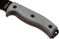 ESEE Model 6 Gezacktes 6S Survivalmesser Inkl. Braune Scheide + Gürtelclip -Böker || Spyderco || Cold Steel Verkaufsgeschäft EE ESEE 6S 04 esee knives ee esee 6s 04