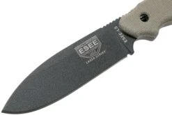 ESEE Laser Strike Tactical Gunsmoke LS-PTG Survivalmesser Mit Kydexscheide + Gürtelclip -Böker || Spyderco || Cold Steel Verkaufsgeschäft EE ESEE LS PTG 03 esee knives