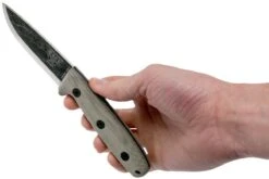 ESEE RB3 Bolieu Camp-Lore, Scandi Grind, Lederscheide -Böker || Spyderco || Cold Steel Verkaufsgeschäft EE ESEE RB3 06 esee v2018 ee esee rb3 06