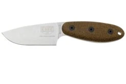 ESEE Sencillo ESEE-SENCILLO-A2, A2 Droppoint, 3D Burlap Mircarta Handle, Feststehendes Messer