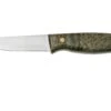 Brisa Trooper 95, 12C27 Scandi, Stabilized Curly Birch Feststehendes Messer