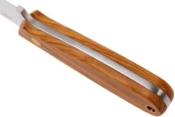 Brisa Necker 70 Flat - Olive - Lederscheide - 9813 -Böker || Spyderco || Cold Steel Verkaufsgeschäft ENZ 9813 04 enzo enz 9813 04