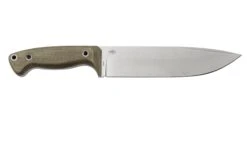 Fox Knives FX-140XL MI Green Canvas Micarta Knivesandtools Exclusive Feststehendes Messer, Markus Reichart Design -Böker || Spyderco || Cold Steel Verkaufsgeschäft FOFX 140XLMI 02 fox