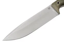 Fox Knives FX-140XL MI Green Canvas Micarta Knivesandtools Exclusive Feststehendes Messer, Markus Reichart Design -Böker || Spyderco || Cold Steel Verkaufsgeschäft FOFX 140XLMI 03 fox