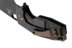 FOX Knives Suru FX-526-TIBB, M390 Black PVD, Titanium Black PVD, Taschenmesser -Böker || Spyderco || Cold Steel Verkaufsgeschäft FOFX 526 TIBB 04 fox