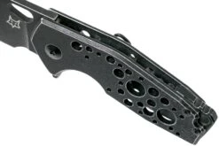 Fox Suru Alu Black FX-526ALB Taschenmesser, Jesper Voxnaes Design -Böker || Spyderco || Cold Steel Verkaufsgeschäft FOFX 526ALB 07 fox knives