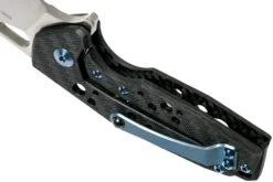 FFox Suru FX-526CFBL Blue, Carbon Fiber Taschenmesser, Jesper Voxnaes Design -Böker || Spyderco || Cold Steel Verkaufsgeschäft FOFX 526CFBL 05 fox knives