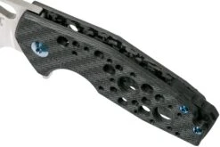 FFox Suru FX-526CFBL Blue, Carbon Fiber Taschenmesser, Jesper Voxnaes Design -Böker || Spyderco || Cold Steel Verkaufsgeschäft FOFX 526CFBL 07 fox knives