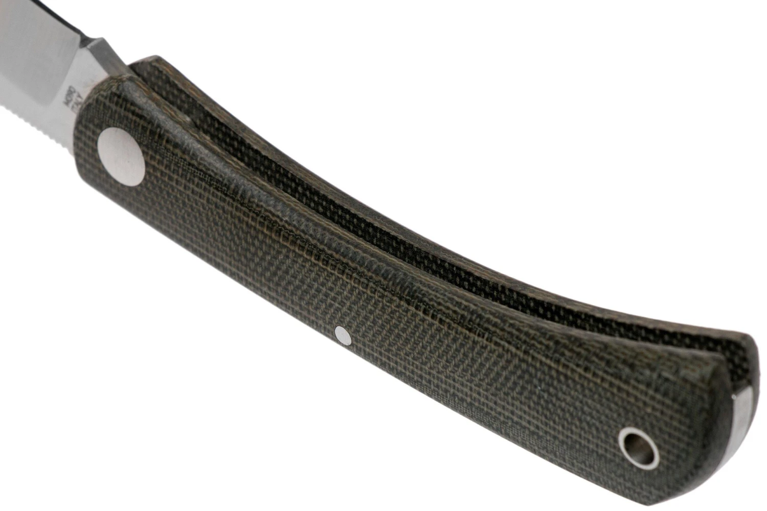 Fox Knives Libar FX-582 Green Canvas Micarta Slipjoint Taschenmesser 5 Fox Knives Libar FX-582 Green Canvas Micarta Slipjoint Taschenmesser – Bild 5