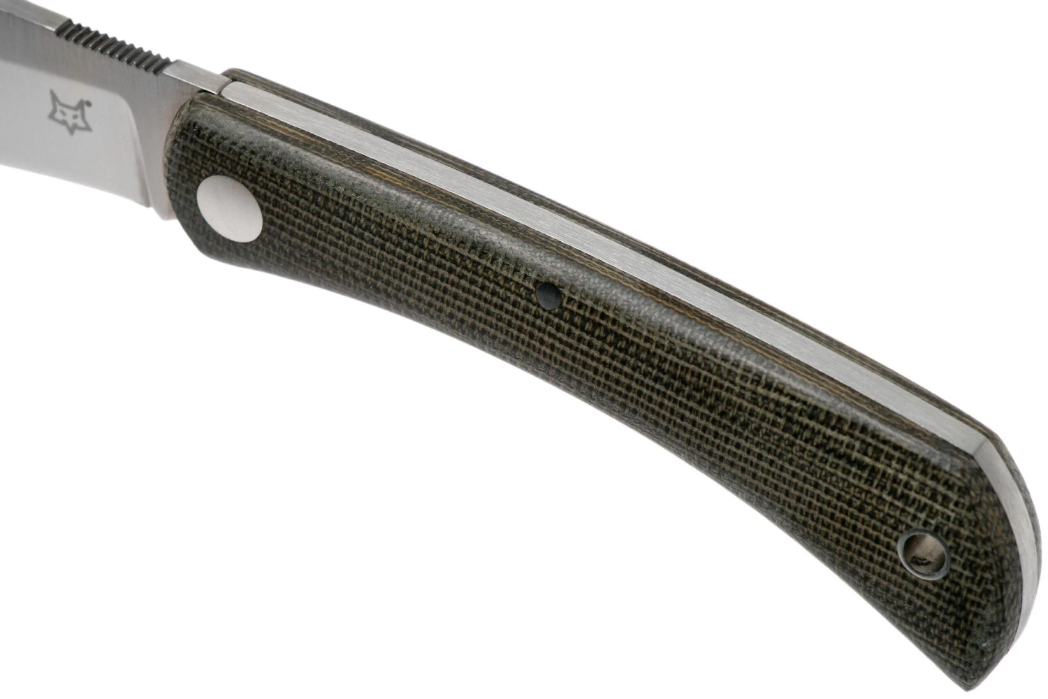 Fox Knives Libar FX-582 Green Canvas Micarta Slipjoint Taschenmesser 7 Fox Knives Libar FX-582 Green Canvas Micarta Slipjoint Taschenmesser – Bild 7