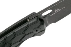 Fox Baby Core UK, Black FX-608UKBB Taschenmesser, Jesper Voxnaes Design -Böker || Spyderco || Cold Steel Verkaufsgeschäft FOFX 608UKBB 06 fox knives