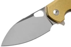 GiantMouse ACE Biblio Messing-Taschenmesser, Ansø En Voxnaes Design -Böker || Spyderco || Cold Steel Verkaufsgeschäft GMBIBLIO BRASS 03 giantmouse