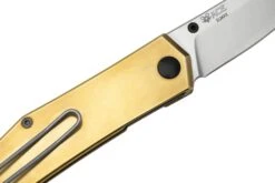 GiantMouse ACE Clyde Brass Taschenmesser, Ansø Und Voxnaes Design -Böker || Spyderco || Cold Steel Verkaufsgeschäft GMCLYDE04 05 giantmouse
