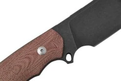GiantMouse GMF4 Red Canvas Micarta, Feststehendes Messer, Ansø Und Voxnaes Design -Böker || Spyderco || Cold Steel Verkaufsgeschäft GMGMF4 RED 05 giantmouse