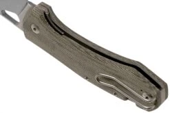 GiantMouse ACE Grand, Green Canvas Micarta Taschenmesser -Böker || Spyderco || Cold Steel Verkaufsgeschäft GMGRAND GRN MICARTA 05 giantmouse