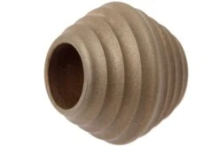 Rick Hinderer Mount Hood Lanyard Bead, Summit Series, Flat Dark Earth DLC Titanium