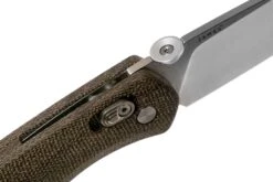The James Brand The Carter, Od Green Micarta, Stainless Taschenmesser KN108127-00 -Böker || Spyderco || Cold Steel Verkaufsgeschäft JAKCT108127 06 the james brand
