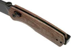 The James Brand The Carter, Tan Micarta, Black Taschenmesser KN108140-00 -Böker || Spyderco || Cold Steel Verkaufsgeschäft JAKCT108140 07 the james brand