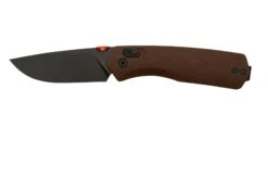 The James Brand The Carter, Orange Brown G10 + Black , KN108192-00, Taschenmesser