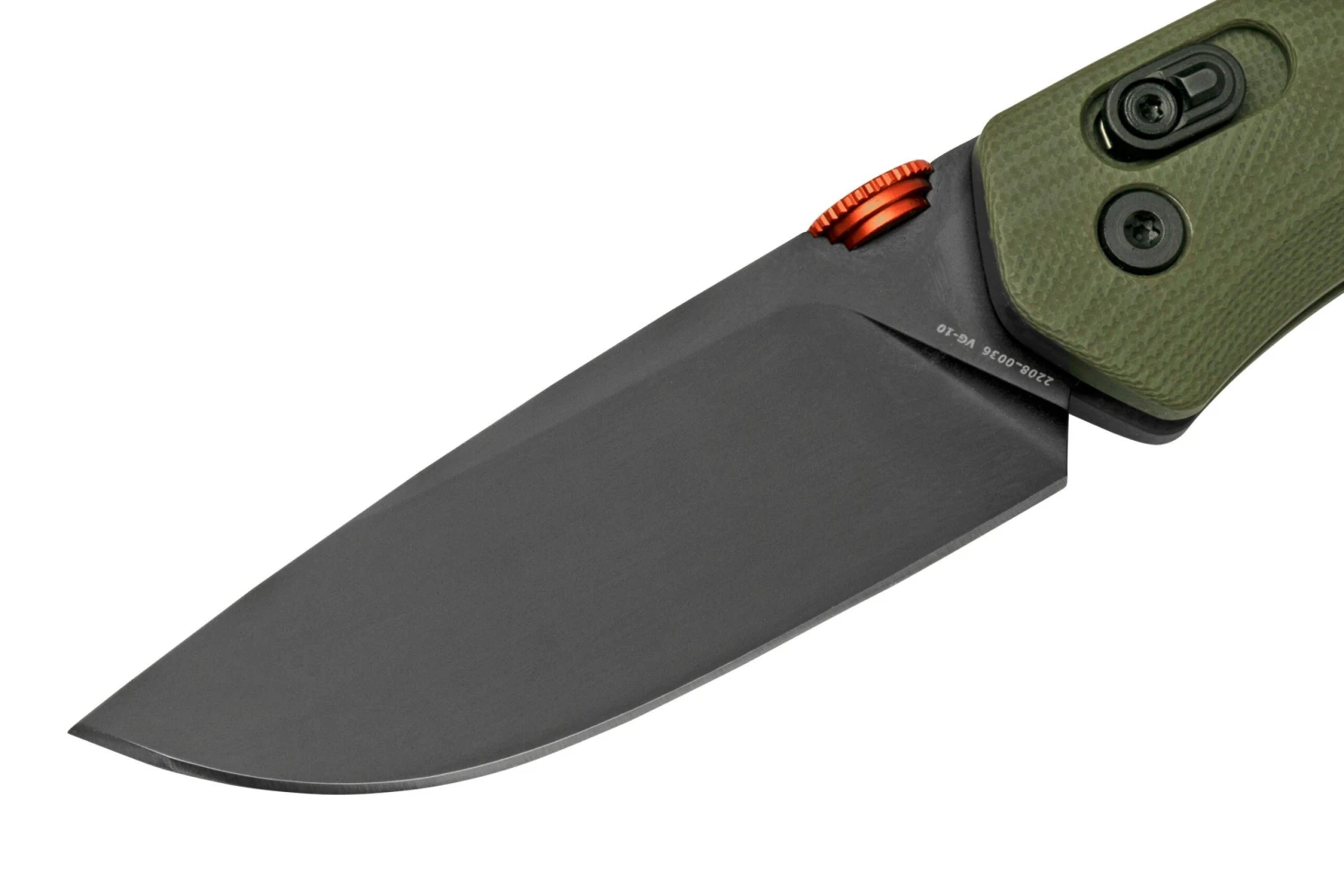 The James Brand The Carter OD Green G10 + Orange, Black Straight, JAKN108194-00 Taschenmesser 3 The James Brand The Carter OD Green G10 + Orange, Black Straight, JAKN108194-00 Taschenmesser – Bild 3