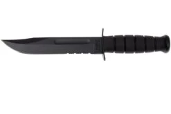 KA-BAR USMC 1214 Teilwellenschliff, Kraton, Kydexscheide