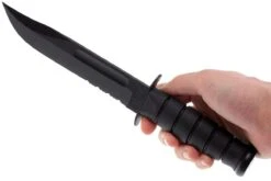 KA-BAR USMC 1214 Teilwellenschliff, Kraton, Kydexscheide -Böker || Spyderco || Cold Steel Verkaufsgeschäft KA1214 05 ka bar ka1214 05