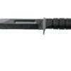 KA-BAR D2 Extreme Fighting Knife 1292, Straight Edge, Kraton Handle, Kunststoffscheide