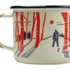 Knivesandtools Enamel Mug E-MG-L-01, Large 10 Cm, Emaille-Tasse